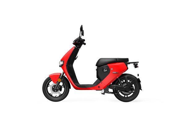 Moto eléctrica Supersoco Roja