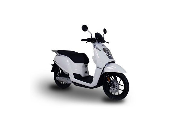 Moto Eléctrica Ecooter E-Viball Blanco