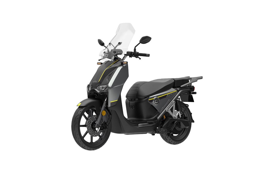 Scooter eléctrico supersoco cpx Gris