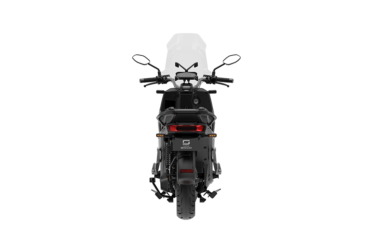 Scooter eléctrico supersoco cpx Negro