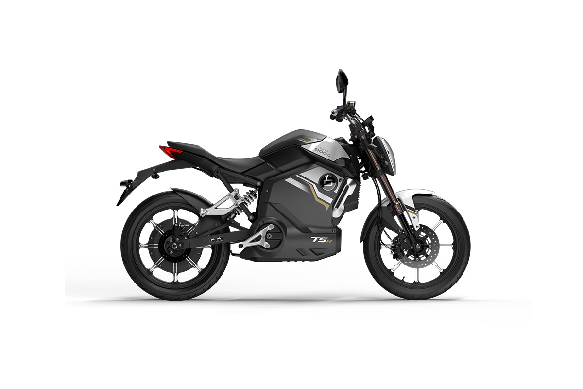 Moto eléctrica Supersoco TSX Negro