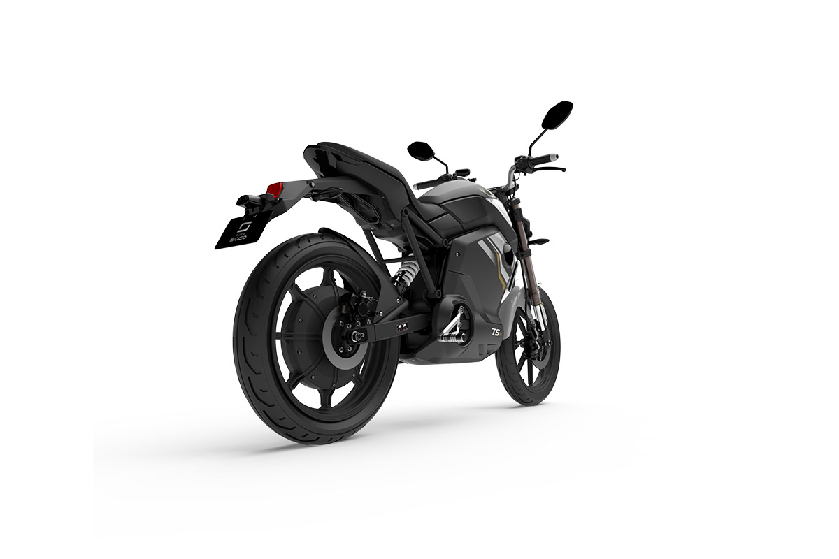 Moto eléctrica Supersoco TSX Negro