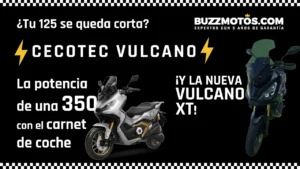 cecotec vulcano prueba moto eléctrica buzz motos