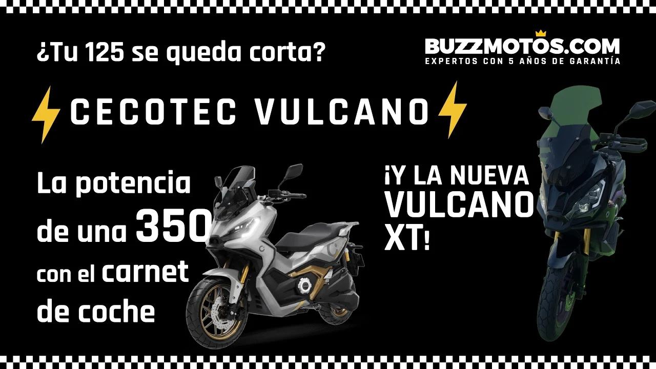 cecotec vulcano prueba moto eléctrica buzz motos