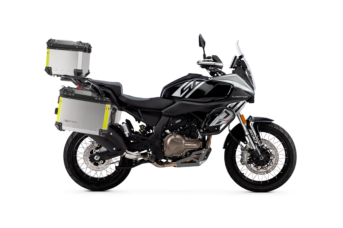 SRT 600 SX negro plata