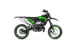 XP6 supermotard neon green & black
